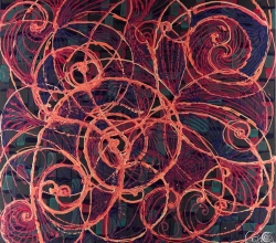 'The Kinetics of Connection' Painting detail by .carolinecblaker. 1265859542