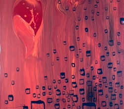 'Sensing Water' Painting detail by .carolinecblaker. 1301679389