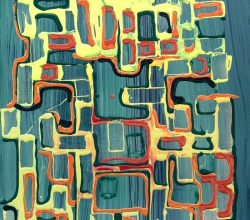 'Thora' Painting detail by .carolinecblaker. 1332775032