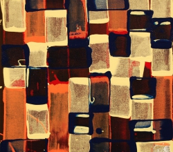 'Pixel Square' Painting detail by .carolinecblaker. 1175362388