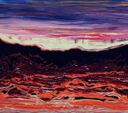 'Albuquerque Volcanoes' Landscape detail by .carolinecblaker. -19562