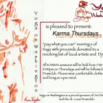 Event Flyer - Yoga on Washington