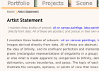 Artist Statement gets the big overahul