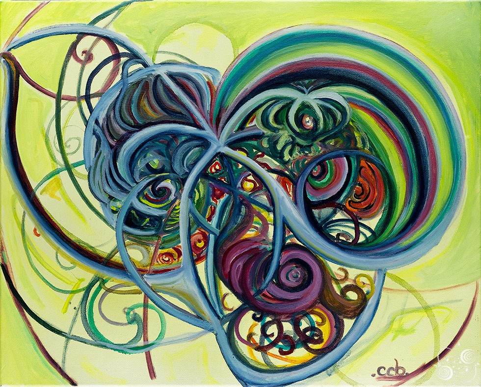 'Apparition' Oil Painting detail by .carolinecblaker. 1257877954